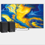 Syinix 65''Qled 4k + edifier deals