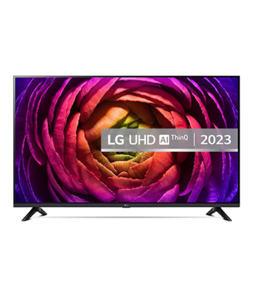 LG 43-inch UHD Smart TV 43UR73006LA with 4K display and WebOS interface