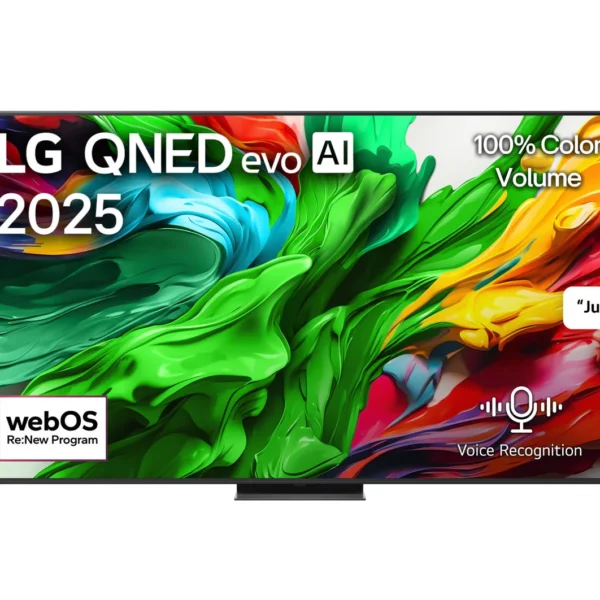 LG 65-inch UHD Smart TV 65QNED82A6A with QNED Mini LED and WebOS interface
