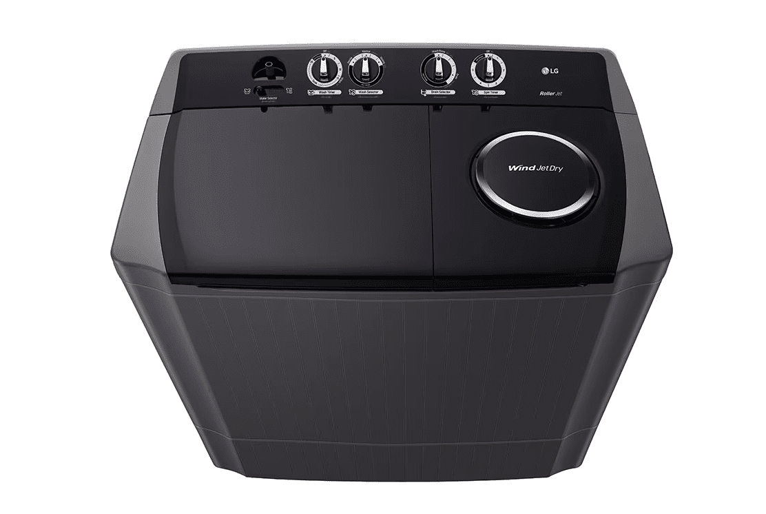 LG 7KG Twin Tub – Semi-Automatic Top Load Washer - Image 2
