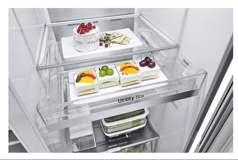 LG 674L Side-by-Side Refrigerator - Image 3