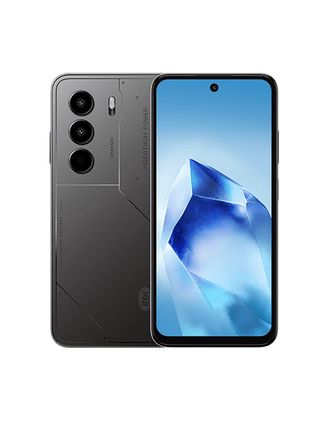Itel Power 70 –128+4GB (Mega Battery)