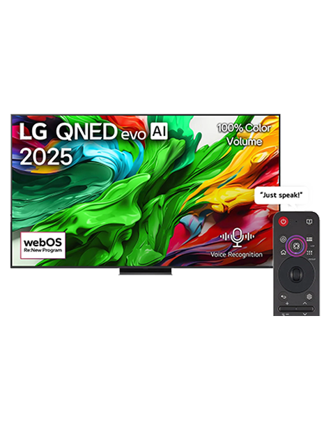 LG 65” QNED Smart TV