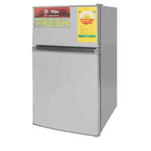 TCL 85L Double Door Fridge