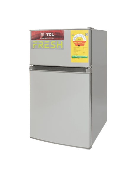 TCL 85L Double Door Fridge